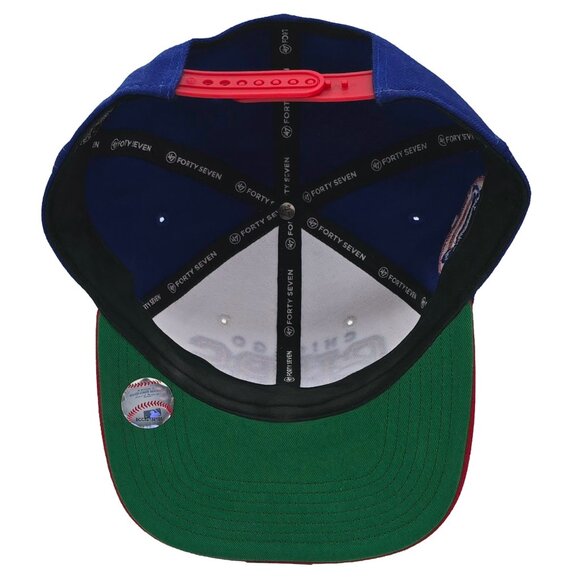 Chicago Cubs Hat Cooperstown Collection 47 Brand Captain Snapback Cap Streetwear - Picture 4 of 7